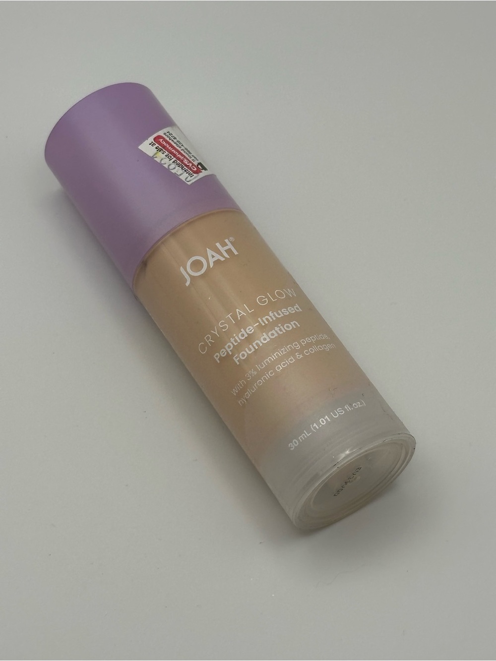 Joah . Crystal Glow Peptide-Infused Foundation - fair with neutral undertones